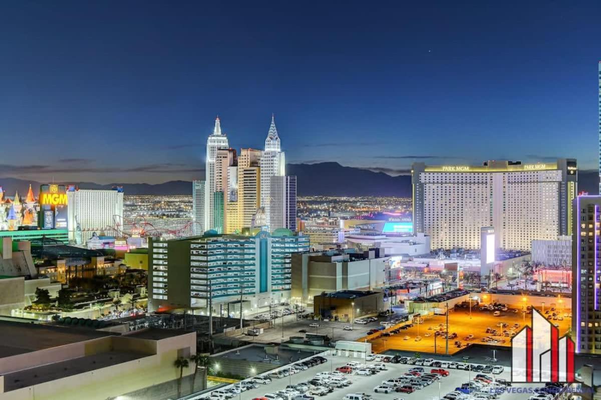 Mgm Signature-33-709 F1 Track & Strip View Balcony Las Vegas Eksteriør billede